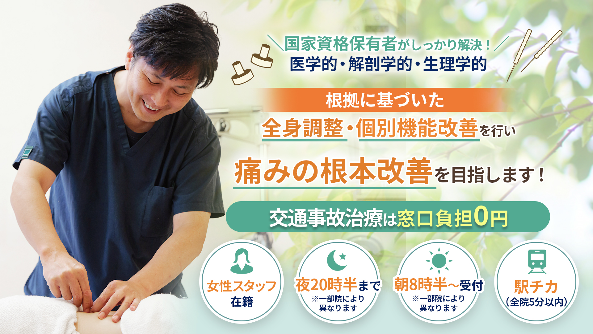 フロンティア整骨院・鍼灸院 西区南堀江